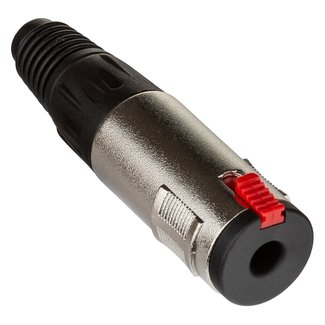 Hilec Hilec STEREOJACK Vrouwelijke Stereo Jack connector 6,3mm