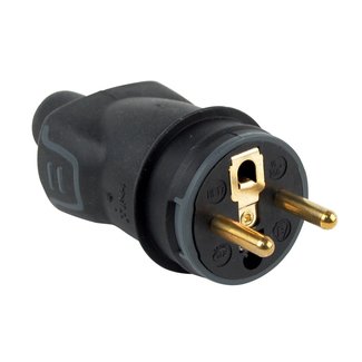 Hilec FIC/CAH/MAL Male rubber plug 2 poles + earth