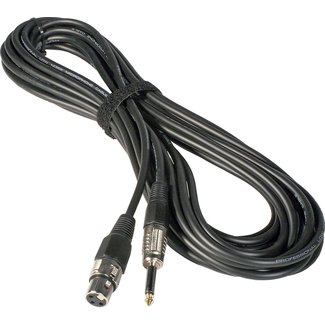Hilec 7-0060 Assembled cable signal 3pin XLRf + mono Jack 5m