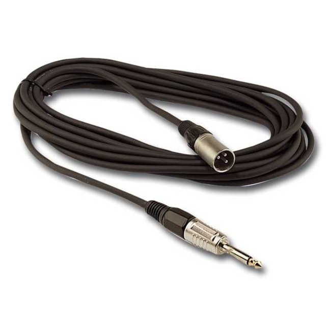 Hilec CM/XMJM-3 Mannelijke XLR / mannelijke mono Jack 6.35 microfoonkabel 3m