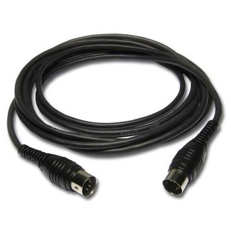 Hilec CL-51/6 DIN 5-pin mannelijk - DIN 5-pin mannelijk midi kabel 6m