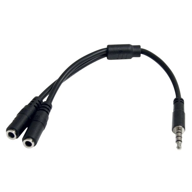 Hilec ADAPT2020 1x male stereo 3.5 jack / 2x 3.5 stereo female jack