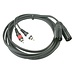 Hilec CL-26/1.5 2x Male XLR / 2x Male RCA line cable 1.5m