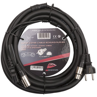 Hilec AUDIO COMBI CABLE SCHUKO/XLR-5M