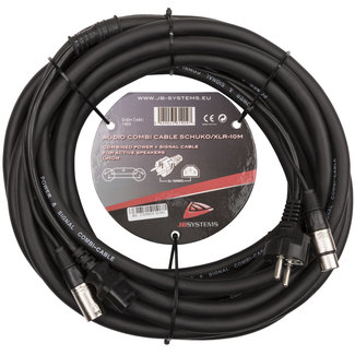 Hilec AUDIO COMBI CABLE SCHUKO/XLR-10M