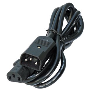JB systems IEC Cable M/F 5M stroomkabels met mannelijke/vrouwelijke IEC stekkers