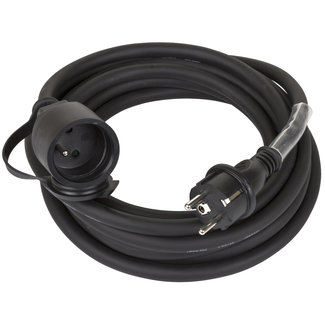 Hilec POWERCABLE-3G2,5-5M-F Stroomverlengkabel