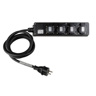 Hilec MULTISOCKET4PRO-F-5M stroomverdeeldoos