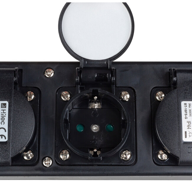 Hilec MULTISOCKET4PRO-G-5M stroomverdeeldoos