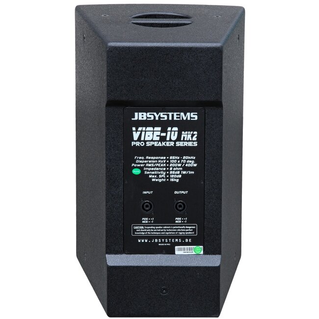 JB Systems VIBE10 Mk2 Pro luidspreker