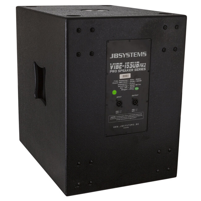JB Systems VIBE15-SUB Mk2 Pro subwoofer