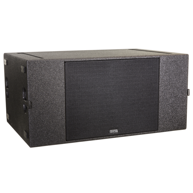 SYNQ SQ-218 krachtige en compacte dubbele 18" subwoofer