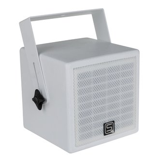 SYNQ SC-05-WHITE kubusvormige 5" coaxiale luidspreker