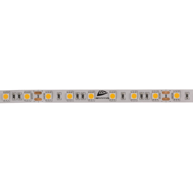 JB Systems LSI-60WW-5050-IP20-5M flexibele LED-strip 60 witte SMD-5050 LEDS