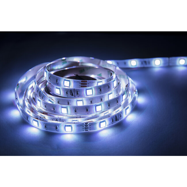 JB Systems LSI-30RGB-5050-IP65-5M Flexibele  LED-strip 30 RGB LEDS
