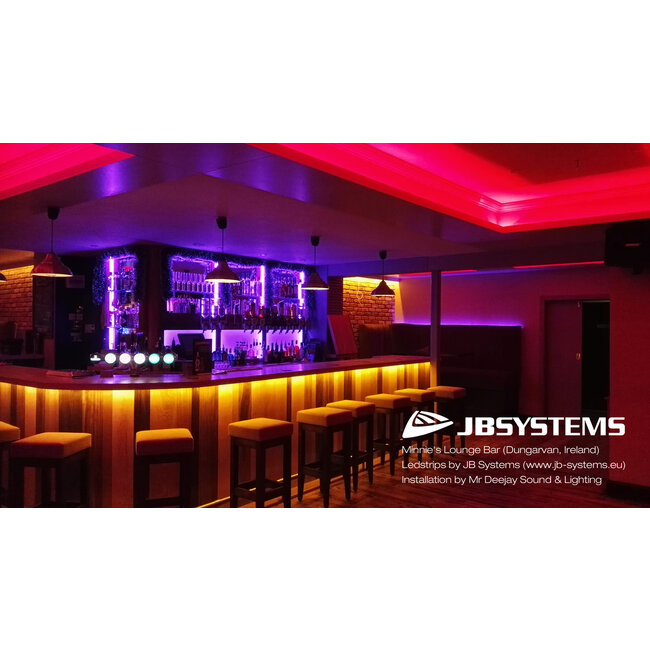 JB Systems LSI-30RGB-5050-IP65-5M Flexibele  LED-strip 30 RGB LEDS