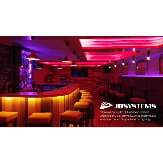 JB Systems LSI-30RGB-5050-IP65-5M Flexibele  LED-strip 30 RGB LEDS