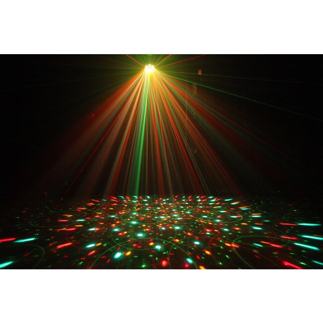 JB Systems JB Systems INVADER Multieffect: 23W led effect + 200mW red+green laser