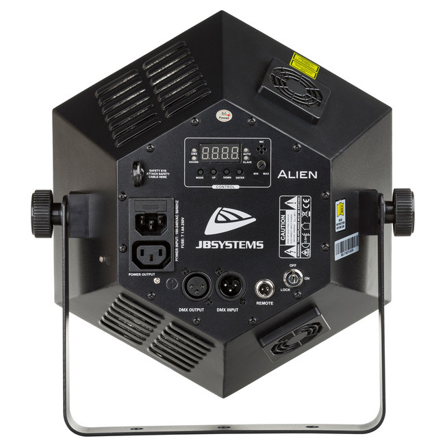 JB Systems ALIEN 5 verschillende lichteffecten