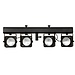 JB systems COB-4BAR 4xCOB RGB 36W inclusief IR + draagtas