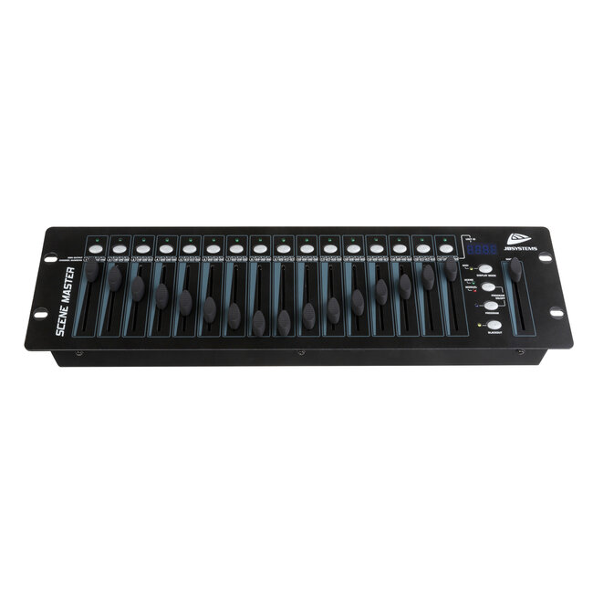 JB Systems SCM-1 SCENEMASTER Controller met 16 DMX kanalen
