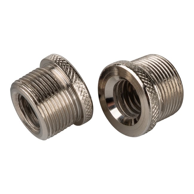 Hilec JB75 Metalen verloopnippel 5/8"-3/8" (10 stuks)