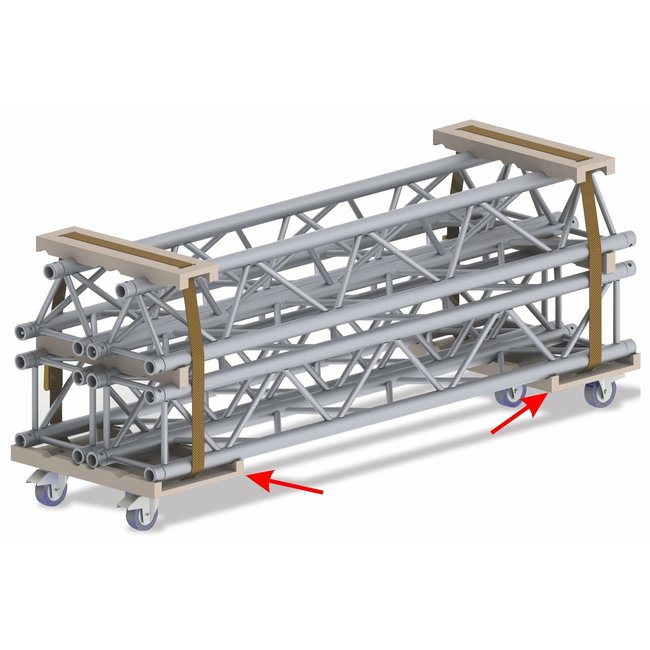 Contestage BT-TRUSS 29-TROLLEY-BASE