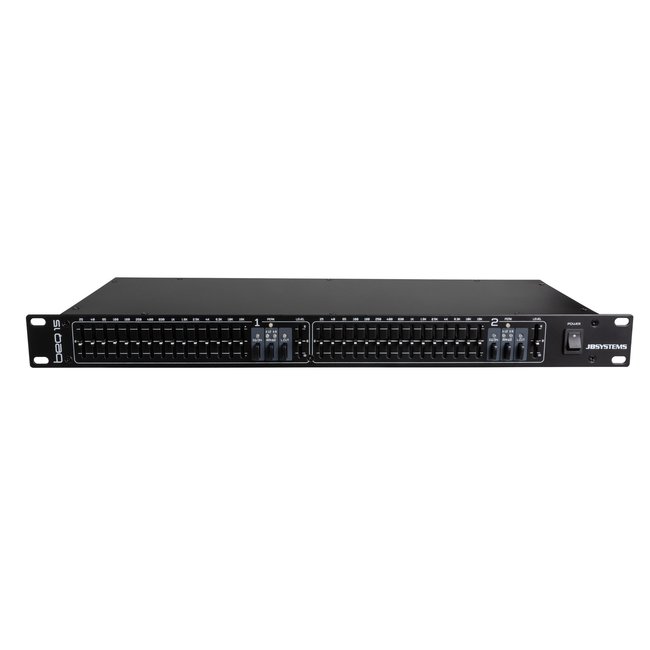 JB Systems BEQ-15 2x 15-bands stereo equalizer