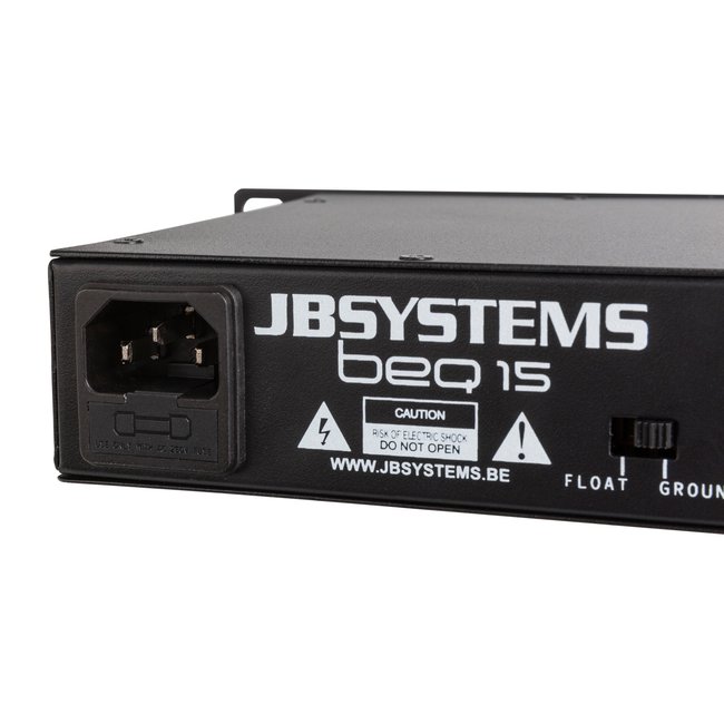 JB Systems BEQ-15 2x 15-bands stereo equalizer