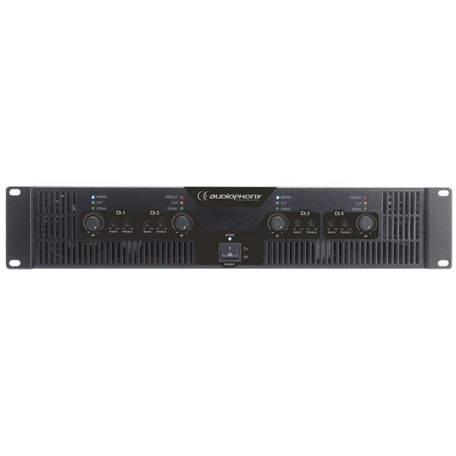 Audiophony WA-4X3 4-kanaals amplifier