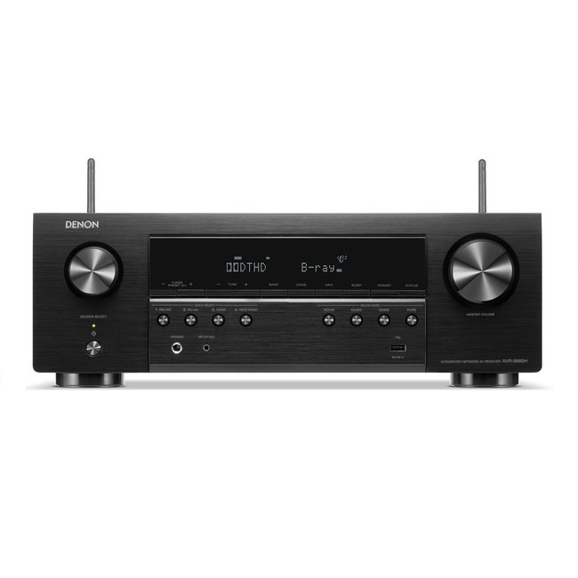 Denon AVR-S660H Zwart