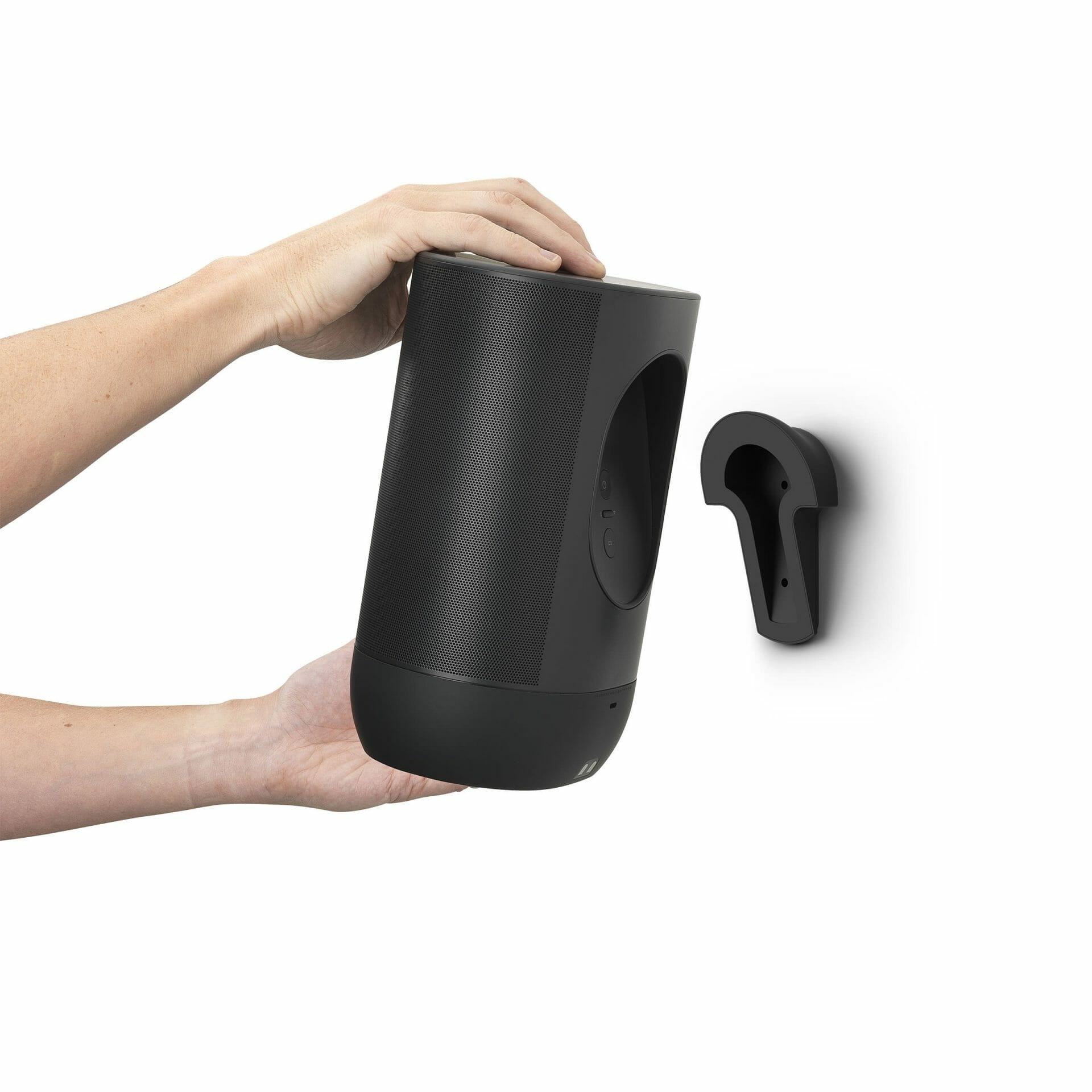 Mountson Premium muurbeugel Sonos Move 2 - Zwart (Per Paar