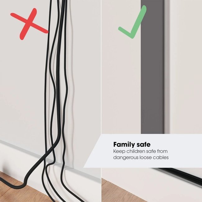 Vogel's TVA 6000 Kabelgoot Zwart