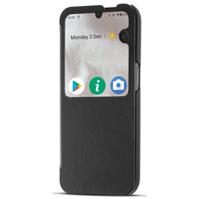 Smart Cover Zwart voor Doro 8100