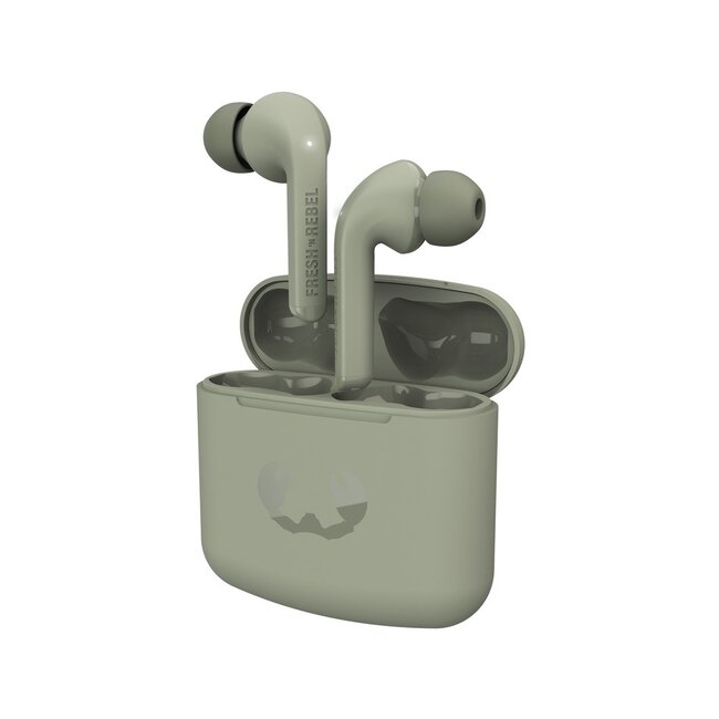 Fresh 'n Rebel Twins 1 Tip draadloze oortjes dried green