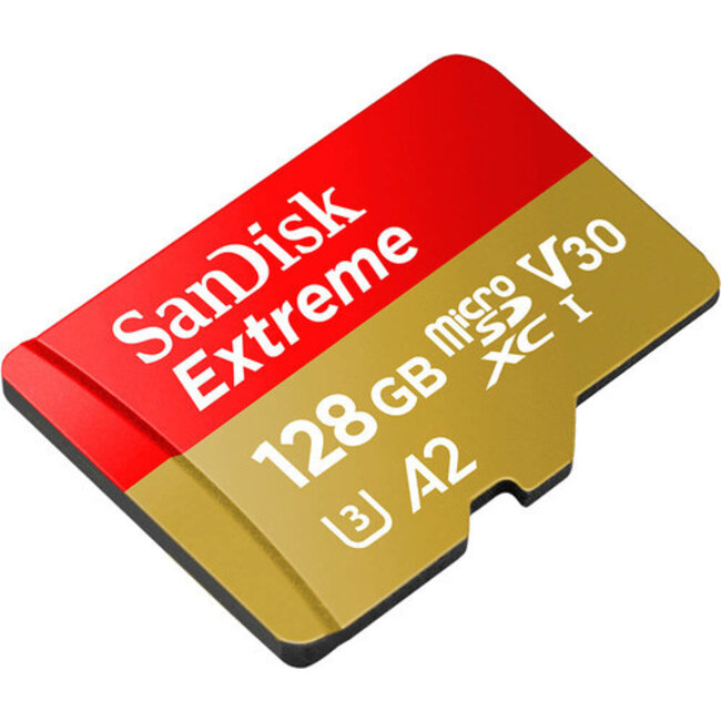 Sandisk Extreme MicroSD 128GB 190MB/s + SD Adapter