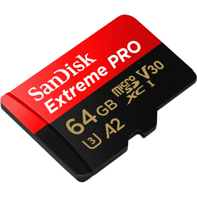 Sandisk Extreme  PRO MicroSDXC 64GB 200MB/s + SD Adapter
