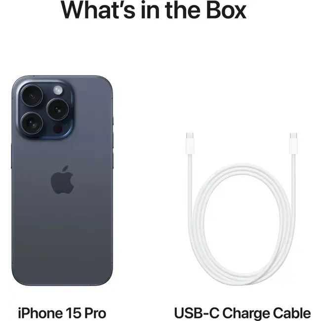 Apple iPhone 15 pro 128GB blue titanium