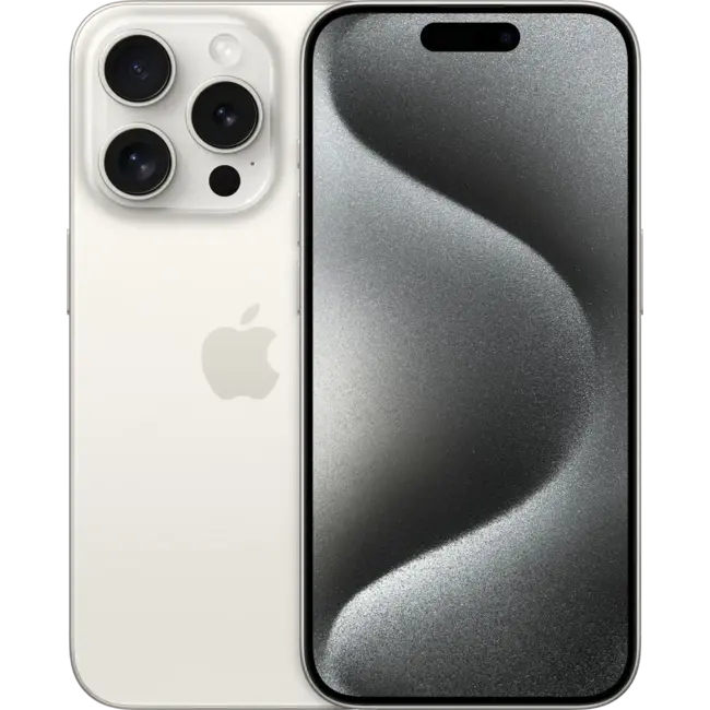 Apple iPhone 15 pro 256GB white titanium