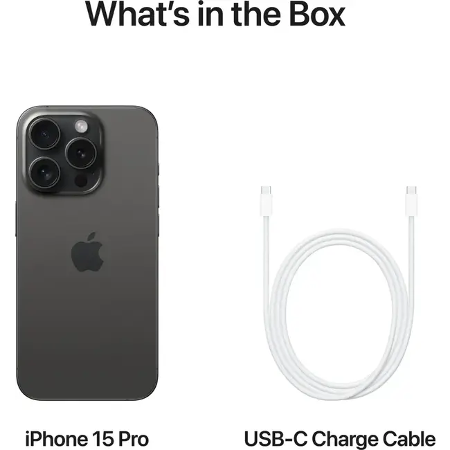 Apple iPhone 15 pro 512GB black titanium