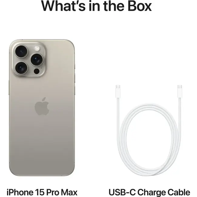 Apple iPhone 15 pro max 512GB natural titanium