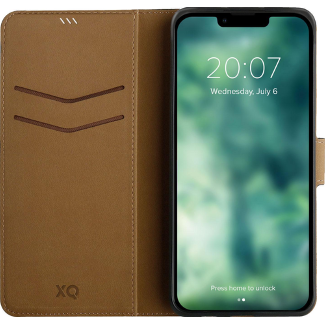 XQISIT Slim Wallet zwart Apple iPhone 15