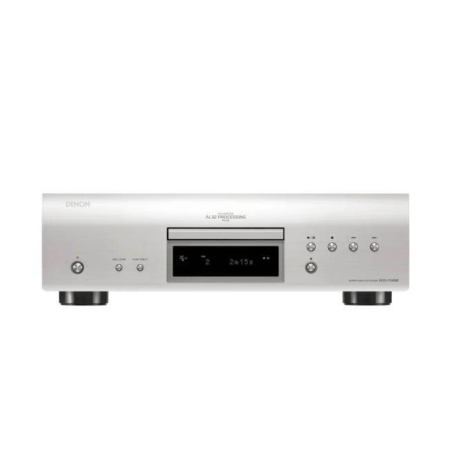 Denon DCD-1700NE CD/SACD-speler Zilver
