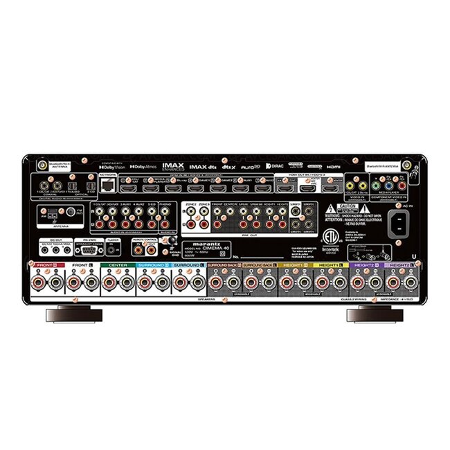 Marantz Cinema 40 AV-versterker Zilver/Goud