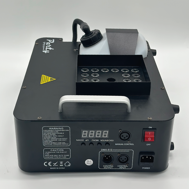 Party Fog Up 1500w Rookmachine met LED