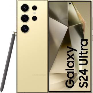 Samsung Galaxy S24 ULTRA 5G 256GB Titanium Geel