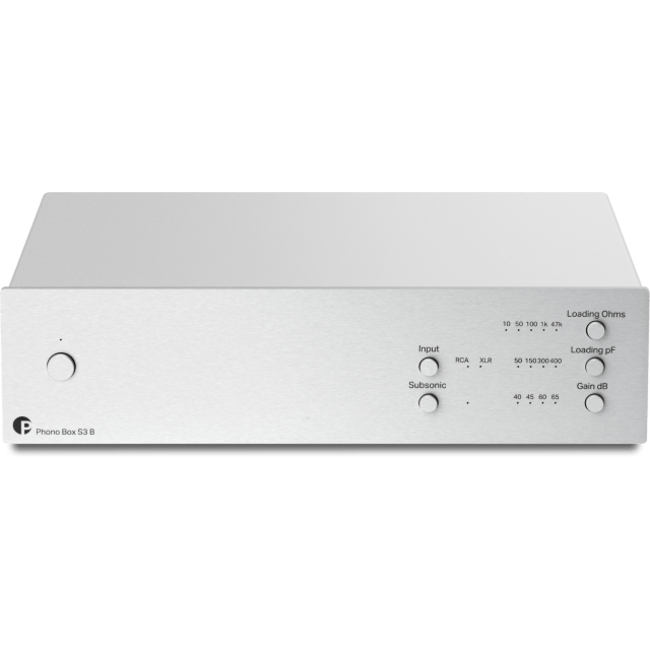 Pro-Ject Phono Box S3 B zilver