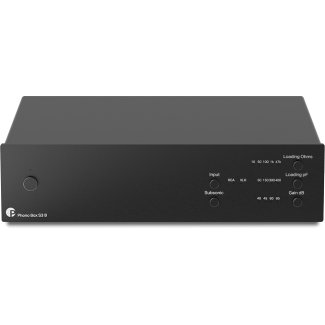 Pro-Ject Phono Box S3 B zwart