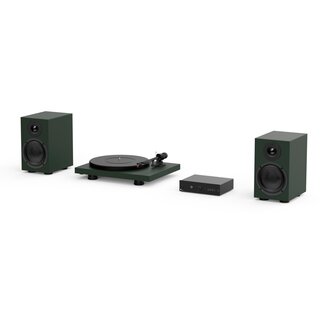 Pro-ject Colourful Audio System Satijn groen