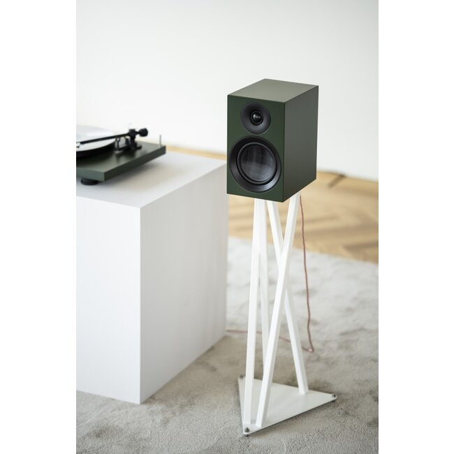 Pro-Ject Colourful Audio System Satijn groen